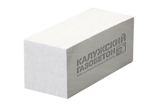 Газобетонные блоки Калужский D500 В3,5 625х250х500